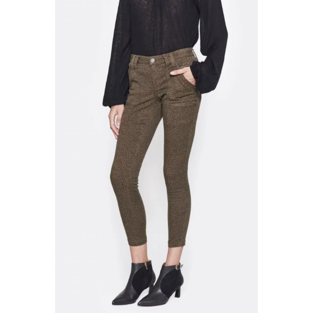 Joie Animal Print Cargo Skinny Jeans Size 24